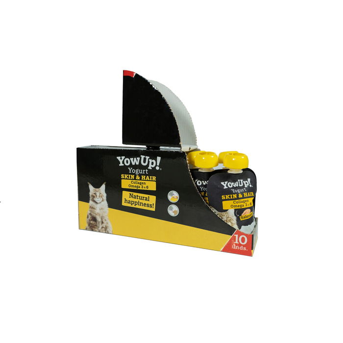 Aliments pour chat YowUp Skin & Hair 10 Unités