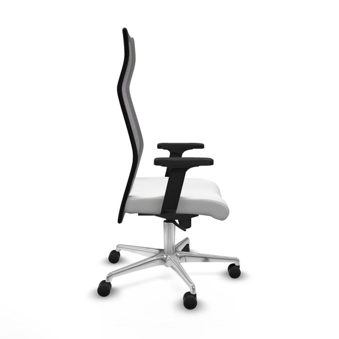 Piqueras y Crespo Chaise de Bureau Albacete Blanche et Noire