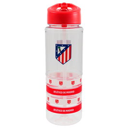CYP BRANDS Gourde d'eau 700ml Club Atlético de Madrid avec 4 bracelets en silicone - Boîte à boire sport