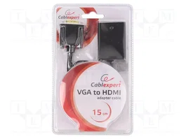 GEMBIRD Adaptateur HDMI 1.4 Full HD 1080p, 0,15m, noir