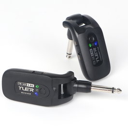 YUER Système Guitare Sans Fil 5.8 GHz 24 bits/48 KHz Latence <5ms Autonomie 8h