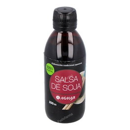 Mimasa Salsa de Soja 225 ml - Sauce Soja Biologique, Ingrédients Traditionnels Japonais, Riche en Saveur Umami, Idéale pour Sushis et Cuisine Asiatique