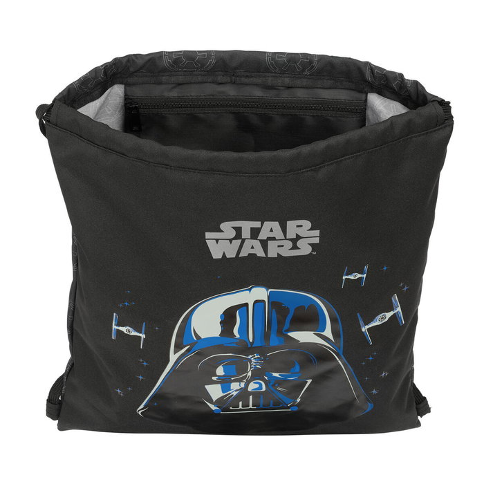 Sac à dos serré par des ficelles Star Wars Rebellion Noir 35 x 40 x 1 cm