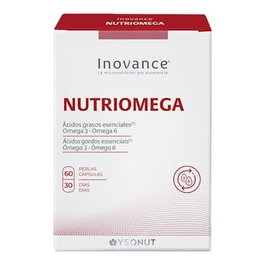 INOVANCE Nutriomega 60 Capsules - Complément alimentaire Oméga 3
