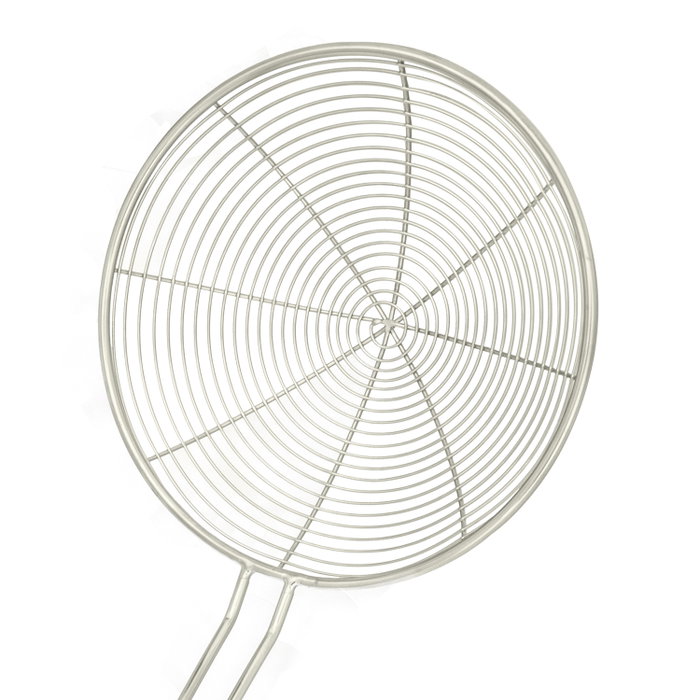 ORYX Espumadera en acier inoxydable Ø 14 cm avec manche rond 26 cm ORYX Espumadera en acier inoxydable Ø 14 cm avec manche rond 26 cm