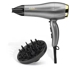 BaByliss Sèche-cheveux 5513TE 2300 W avec technologie ionique et titane céramique, 3 températures et 2 vitesses