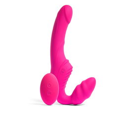 Platanomelón Vibromasseur ISA pour couples double, stimulation simultanée, rechargeable USB