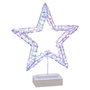 BigBuy Home Décoration lumineuse Étoile 30 x 7 x 36 cm