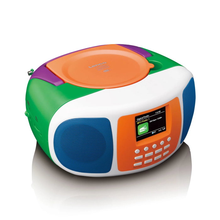 Lenco SCD-861KIDS Radio-CD-Player Multi-Colour