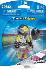Playmobil Friends - Figure de Pilote de Course - Jouet