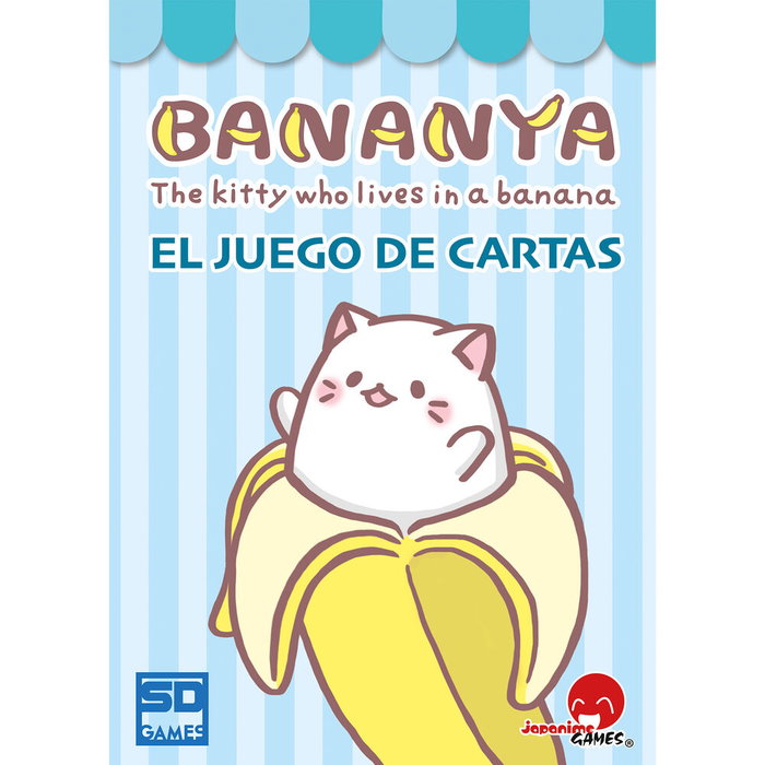 SD GAMES Jeu de Cartes Bananya - Version Espagnol - Jeu Rapide pour 2 à 4 Joueurs à partir de 8 ans