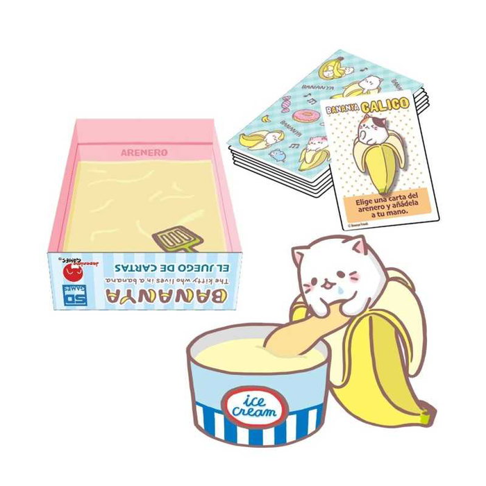 SD Games Jeu de Cartes Bananya - 8435450254796 - Pour 2 à 4 Joueurs dès 8 Ans - Version Française SD Games Jeu de Cartes Bananya - 8435450254796 - Pour 2 à 4 Joueurs dès 8 Ans - Version Française