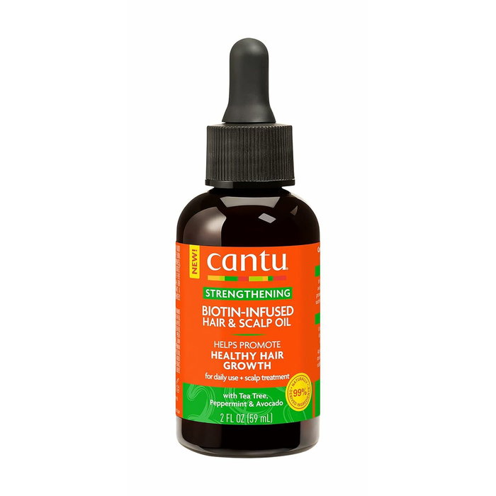 Cantu Huile pour cheveux et cuir chevelu BIOTIN-INFUSED 59 ml