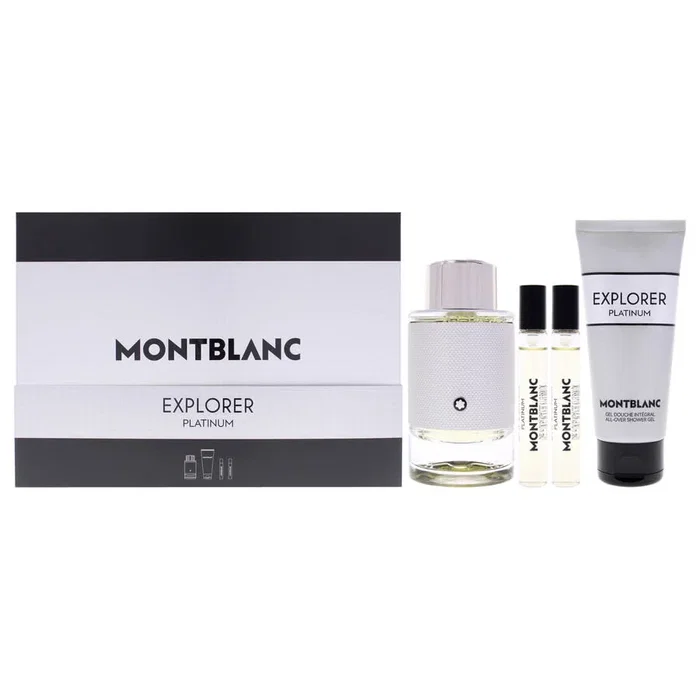 Montblanc Explorer Platinum Coffret Eau De Parfum et Soins pour Homme