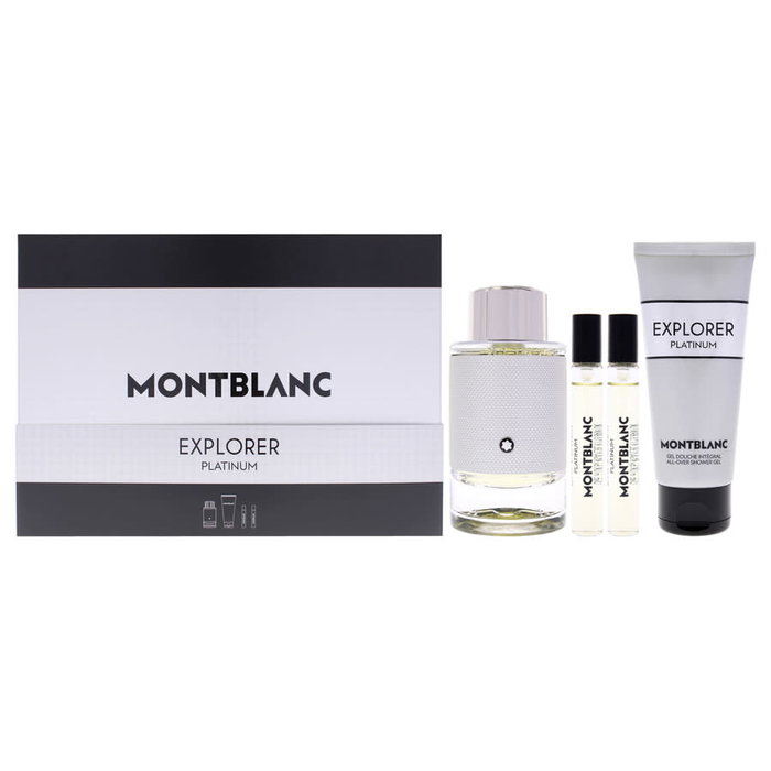 Montblanc Coffret Explorer Platinum Eau De Parfum Pour Homme 100 ml + 2x7,5 ml + Gel Douche 100 ml Montblanc Coffret Explorer Platinum Eau De Parfum Pour Homme 100 ml + 2x7,5 ml + Gel Douche 100 ml