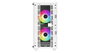 Deepcool Boîtier PC Gaming CC360 ARGB Micro-ATX Blanc, Vitre Trempée, 3 Ventilateurs ARGB, Support Radiateur 360mm