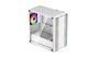 Deepcool Boîtier PC Gaming CC360 ARGB Micro-ATX Blanc, Vitre Trempée, 3 Ventilateurs ARGB, Support Radiateur 360mm