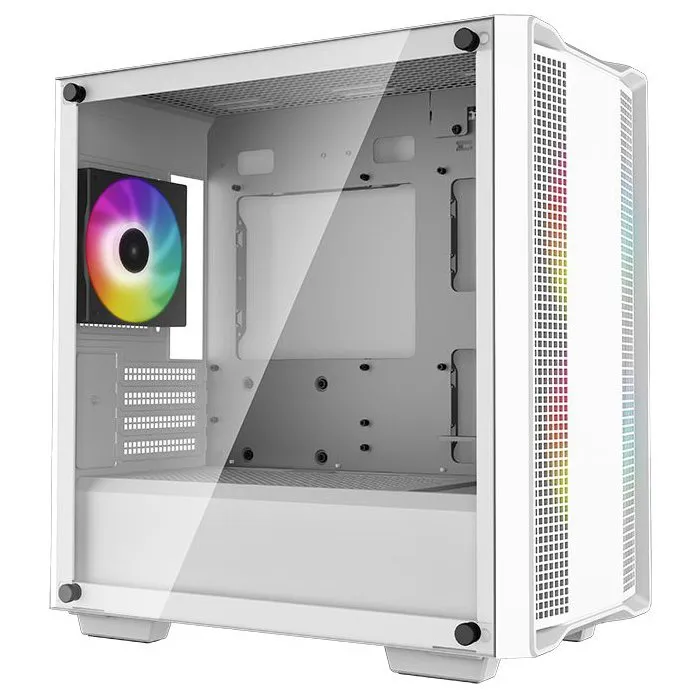 Deepcool CC360 ARGB Boîtier PC Mini Tour Micro-ATX Blanc sans alimentation DEE1690884196377 Deepcool CC360 ARGB Boîtier PC Mini Tour Micro-ATX Blanc sans alimentation DEE1690884196377