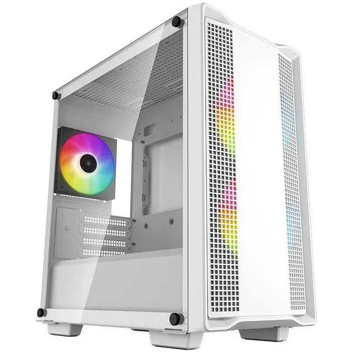 Deepcool CC360 ARGB Boîtier PC Mini Tour Micro-ATX Blanc sans alimentation DEE1690884196377 Deepcool CC360 ARGB Boîtier PC Mini Tour Micro-ATX Blanc sans alimentation DEE1690884196377