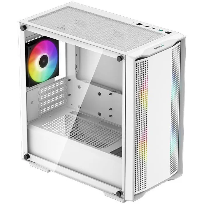 Deepcool CC360 ARGB Boîtier PC Mini Tour Micro-ATX Blanc sans alimentation DEE1690884196377 Deepcool CC360 ARGB Boîtier PC Mini Tour Micro-ATX Blanc sans alimentation DEE1690884196377