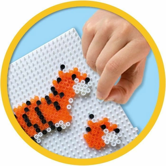 SES CREATIVE Perles à repasser Animaux Safari - 2000 Pièces