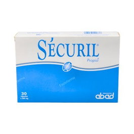 KILUVA - ABAD Securil 30 gélules - Complément alimentaire probiotique avec Propio-Fidus et gomme d'acacia