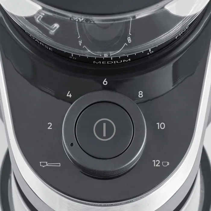 Severin KM 3880 Broyeur à café professionnel noir/brossé inox Severin KM 3880 Broyeur à café professionnel noir/brossé inox