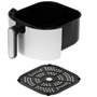 Camry CR6313 Friteuse et four à air, Blanc / noir, 5 L