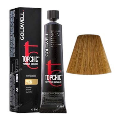 Goldwell TopChic 9GN Turmaline Teinture permanente pour cheveux Goldwell TopChic 9GN Turmaline Teinture permanente pour cheveux