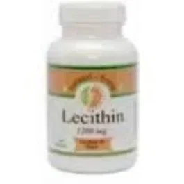 Nutri-Force Lecitine 1200 mg 100 Perles Complément Alimentaire à Base de Lécithine de Soja Non-OGM