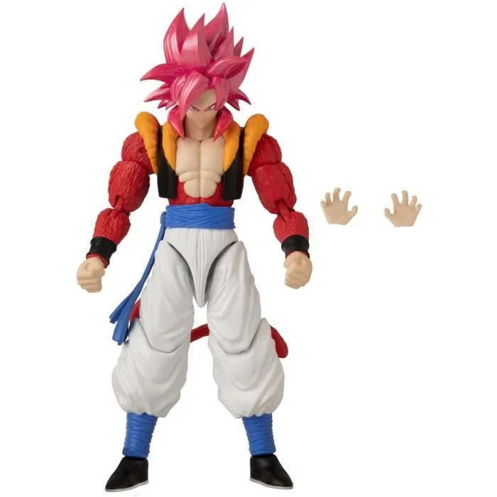 Bandai Figurine Dragon Ball Super Super Saiyan 4 Gogeta 17 cm Articulée