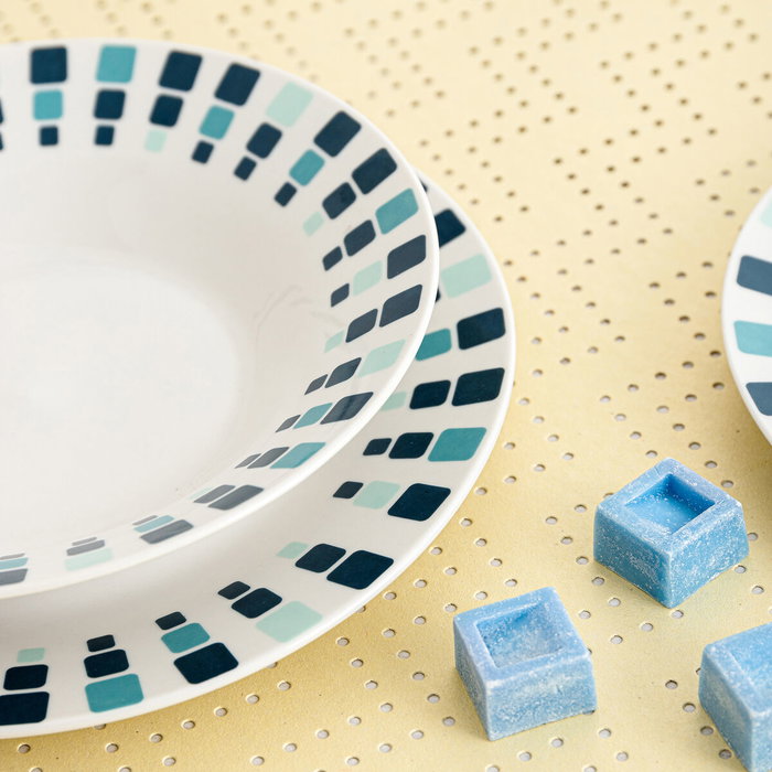 Quid Assiette creuse Simetric en Porcelaine 20 cm (12 Unités)