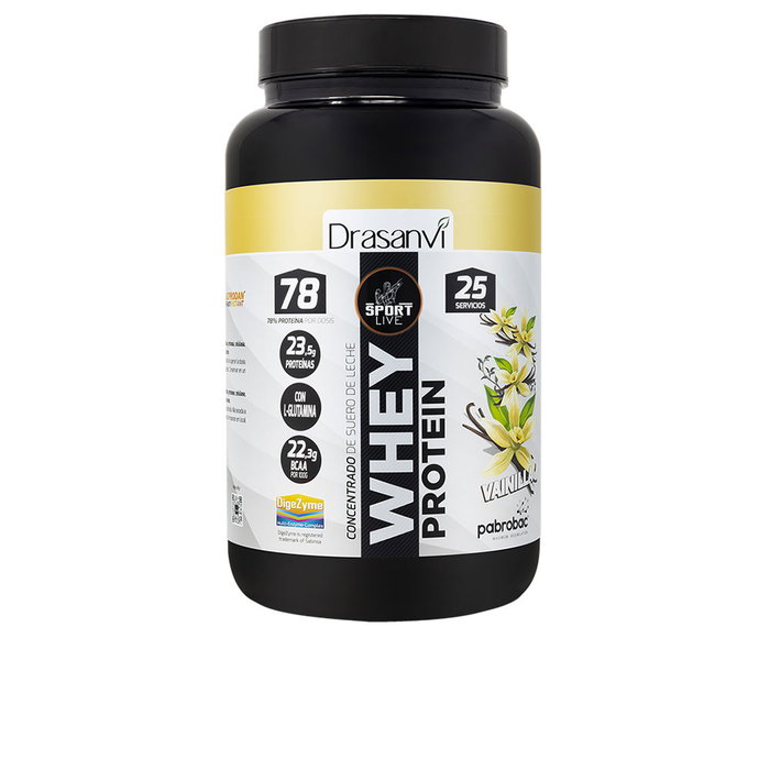 Drasanvi Sport Live Whey Protein Concentrée Vanille 750 g Drasanvi Sport Live Whey Protein Concentrée Vanille 750 g