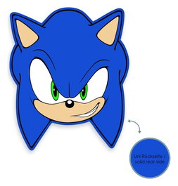 Herding Sonic Coussin Tête 36 cm