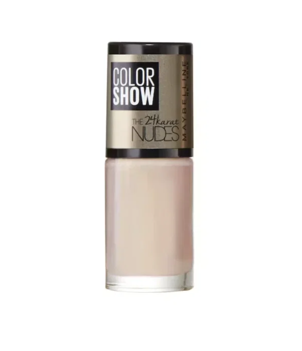 Maybelline Color Show The 24 Karat Nudes Vernis à ongles N° 475 Soie de diamant Maybelline Color Show The 24 Karat Nudes Vernis à ongles N° 475 Soie de diamant