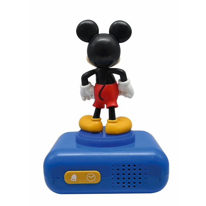 Lexibook Réveil veilleuse Mickey Mouse 3D Bleu et noir