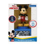 Lexibook Réveil veilleuse Mickey Mouse 3D Bleu et noir