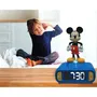 Lexibook Réveil Digital Mickey 3D avec Veilleuse Lumineuse, Effets Sonores, 6 Sonneries, Fonction Snooze, Alimentation 3 x AA
