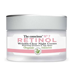 The Conscious Crème Nuit Anti-Rides au Rétinol et à l'Huile de Grenade Bio 50 ml