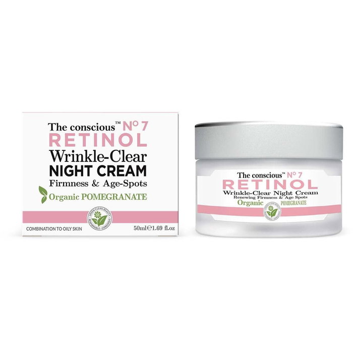Biovene The Conscious No.7 Crème de Nuit au Rétinol et Grenade Bio 50 ml Biovene The Conscious No.7 Crème de Nuit au Rétinol et Grenade Bio 50 ml