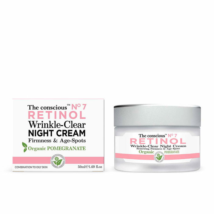 Biovene The Conscious No.7 Crème de Nuit au Rétinol et Grenade Bio 50 ml Biovene The Conscious No.7 Crème de Nuit au Rétinol et Grenade Bio 50 ml