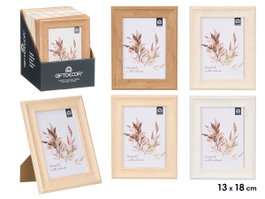 GIFTDECOR Lot de 24 cadres photos incurvés 13x18 cm Assortiment