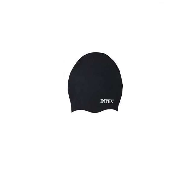 Intex - Bonnet de natation en silicone, taille unique, modèles assortis