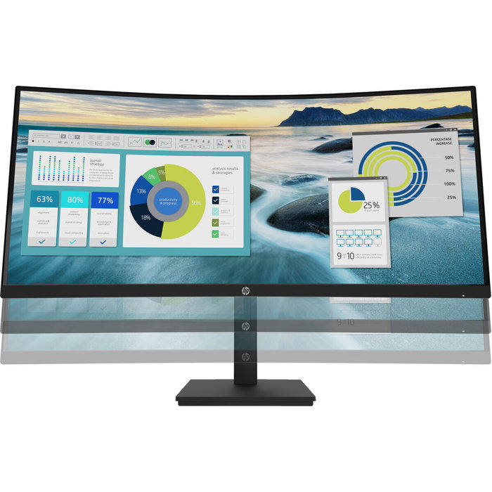 HP P34hc G4 Écran 34 pouces Wide Quad HD Incurvé Noir HP P34hc G4 Écran 34 pouces Wide Quad HD Incurvé Noir