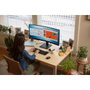 HP P34hc G4 Écran 34 pouces Wide Quad HD Incurvé Noir