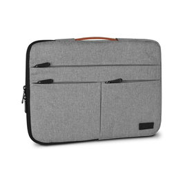 Subblim Housse Air Padding 360 pour ordinateur portable 15.6 pouces - Protection 360° grise