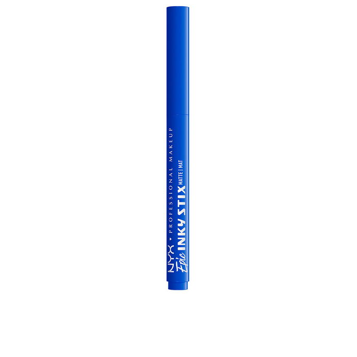 NYX Professional Makeup Epic Inky Stix Eyeliner Gel en Crayon Noir Long Tenue 24h, Application Précise, Résistant à l'Eau, Formule Mat, 1 Unité #Cobalt NYX Professional Makeup Epic Inky Stix Eyeliner Gel en Crayon Noir Long Tenue 24h, Application Précise, Résistant à l'Eau, Formule Mat, 1 Unité #Cobalt