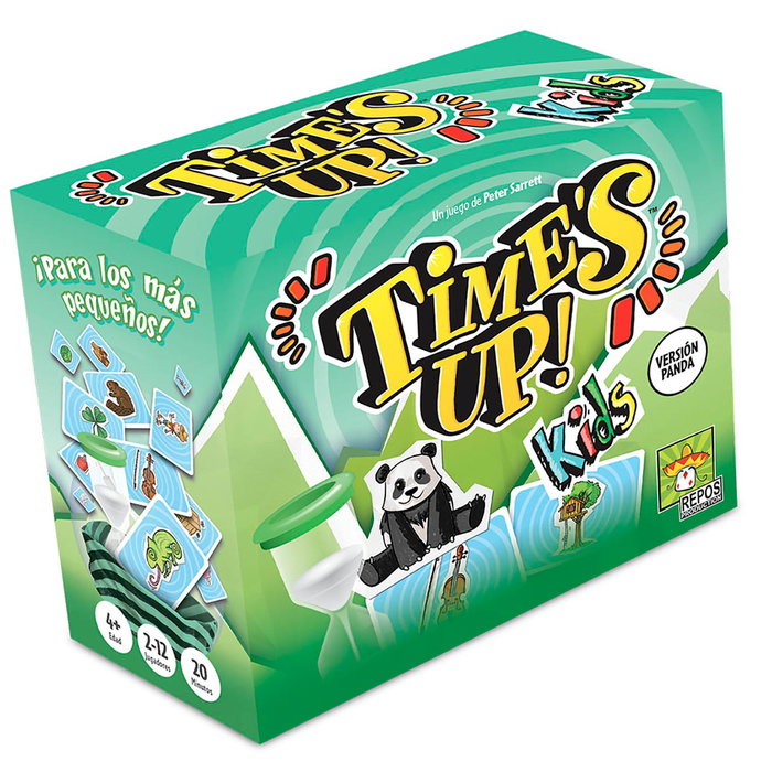 Asmodee Times Up Kids 2 - Jeu de société familial coopératif pour enfants dès 4 ans - Version espagnole - RPTUKI02