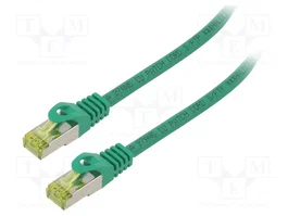 LANBERG Cordon de raccordement Cat 6a S/FTP 0,25m RJ45