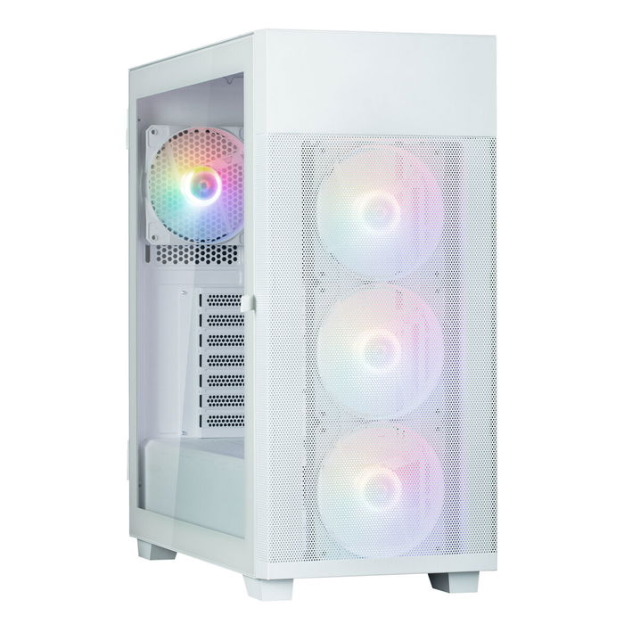 Boîtier ATX semi-tour Zalman S5 NEO WHITE Blanc